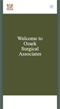 Mobile Screenshot of ozarksurgicalassociates.com